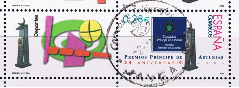 Edifil  4192  25º  Aniver. de los Premios Príncipe de Asturias.  