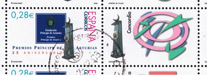 Edifil  4192  25º  Aniver. de los Premios Príncipe de Asturias.  