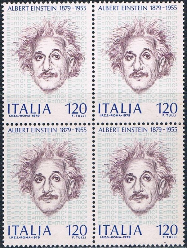 CENT. DEL NACIMIENTO DE ALBERT EINSTEIN. Y&T Nº 1379