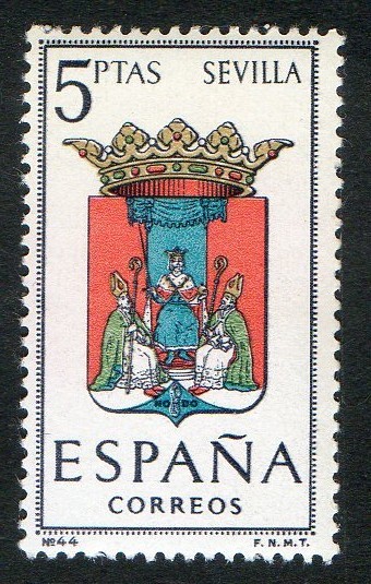 1638-   Escudos de las capitales de provincias españolas. SEVILLA.