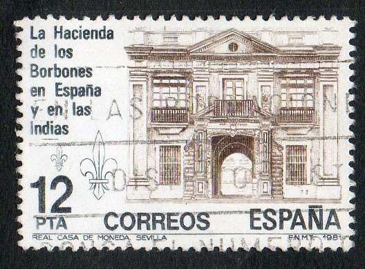 2642- La Hacienda de los Borbones en España y en las Indias.