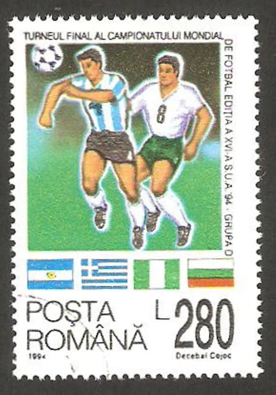 4173 - Mundial de fútbol Estados Unidos, grupo D