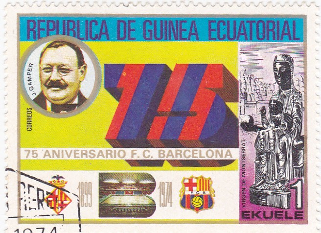 75 aniversario F.C.Barcelona-j.gamper