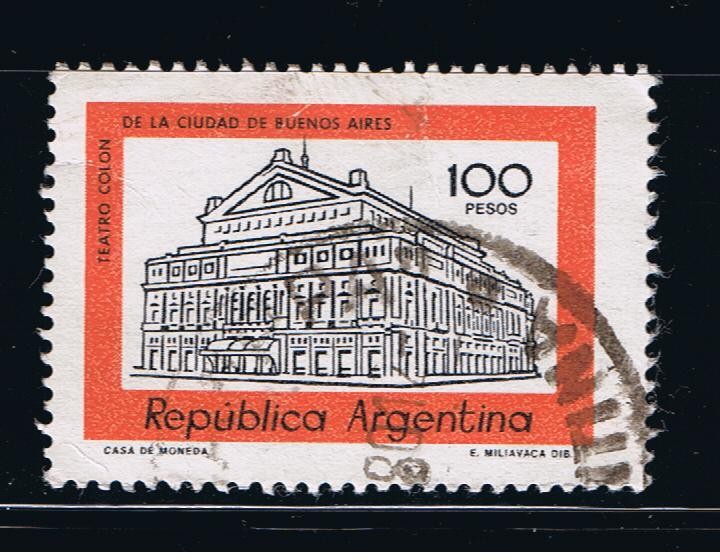 Teatro Colón de la ciudad de Buenos Aires.