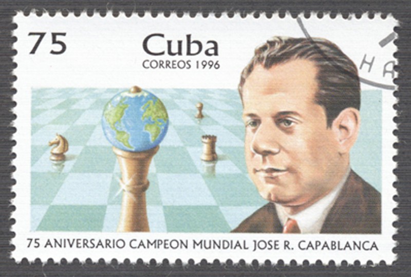 75 Aniversario campeon mundial Jose R. Capa Blanca