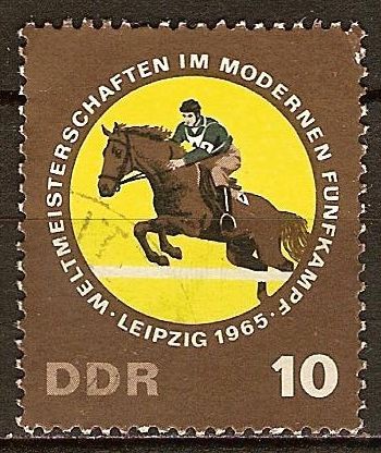 Campeonato del Mundo de Pentatlón Moderno - Leipzig 1965(DDR)