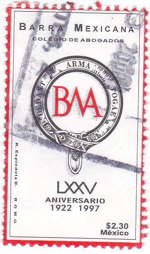 colegio de abogados LXXV aniversario 1922-1997