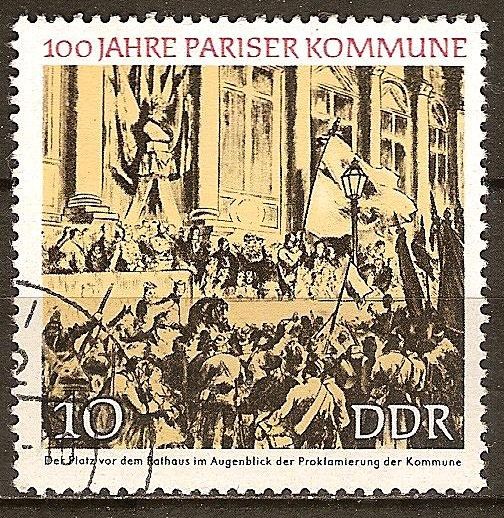 100 Años de la Comuna de París.(DDR)