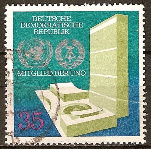 República Democrática Alemana - un miembro de la ONU(DDR).