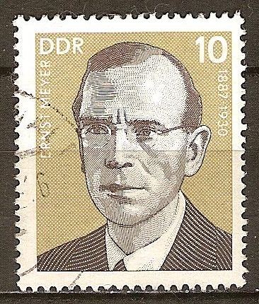 personalidades socialistas. Ernst Meyer 1887-1930(DDR)