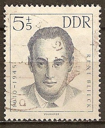 Antifascistas asesinados.René Blieck 1910-1945 (DDR)