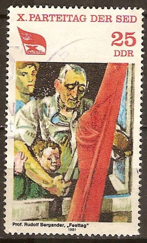 X.Congreso del Partido Socialista Unificado de Alemania-SED(DDR)