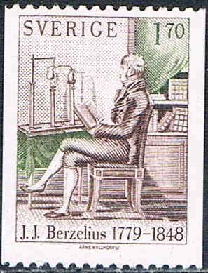 BICENT. DEL NACIMIENTO DE JONS JACOB BERZELIUS, CIENTIFICO QUIMICO. Y&T Nº 1056