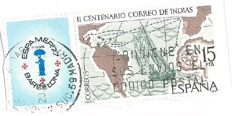 III Cent.Correo de Indias