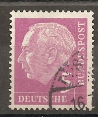 REPUBLICA FEDERAL. Presidente Theodor Heuss.