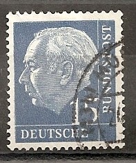 REPUBLICA FEDERAL. Presidente Theodor Heuss.