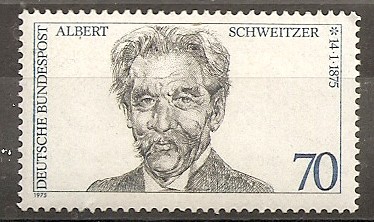 Aniversario del nacimiento del Doctor Albert Schweitzer.