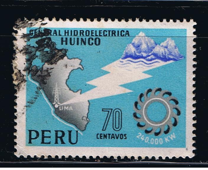 Central hidroeléctrica Huinco  240.000 KW.