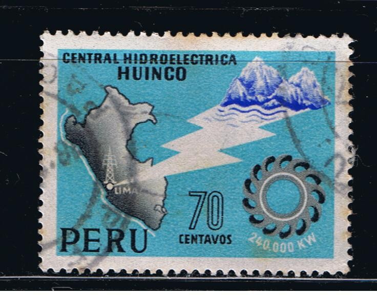 Central hidroeléctrica Huinco  240.000 KW.