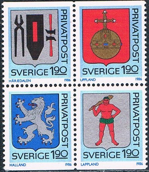 ESCUDOS DE PROVINCIAS 1986