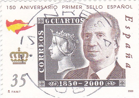 150 aniversario primer sello español