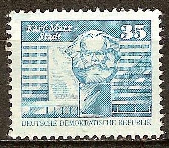 Monumento de Karl Marx,Berlín-DDR.