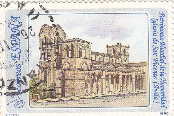 patrimonio mundial de la humanidad-iglesia de san vicente (avila)