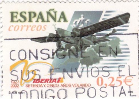 75 años volando IBERIA