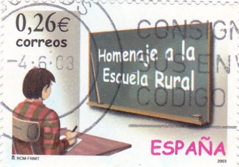 homenaje a la escuela rural