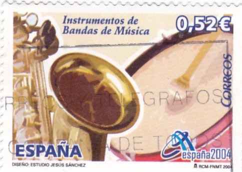 instrumentos de bandas de música