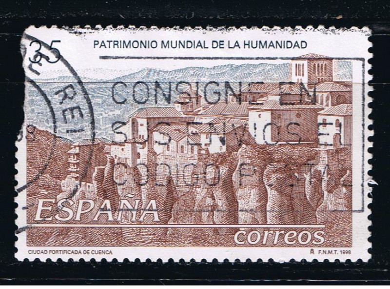 Edifil  3558  Bienes Culturales y Naturales Patrimonio Mundial de la Humanidad.  