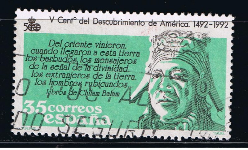 Edifil  2864  V Cente. del descubrimiento de América.  