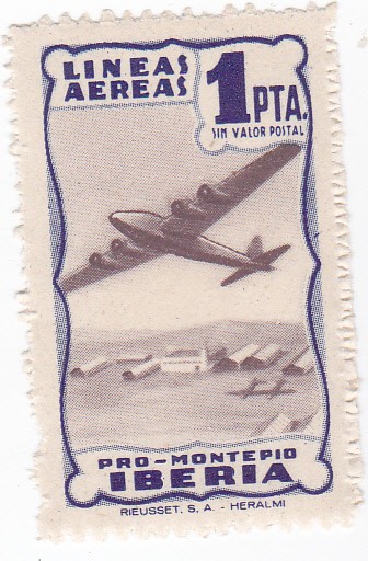 lineas aéreas pro-montepío IBERIA