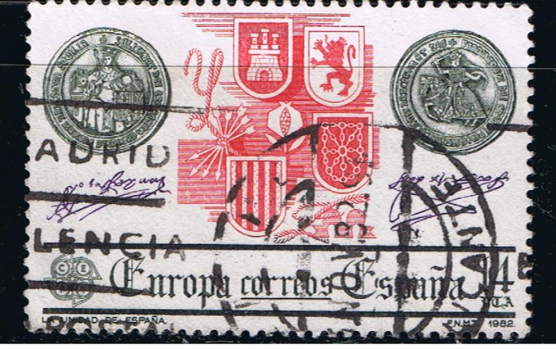 Edifil  2657  XXIII serie Europa.  