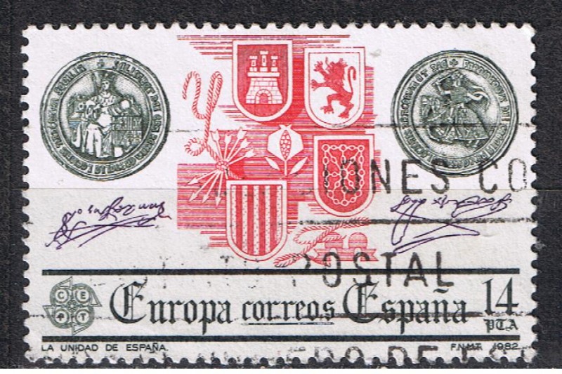 Edifil  2657  XXIII serie Europa.  