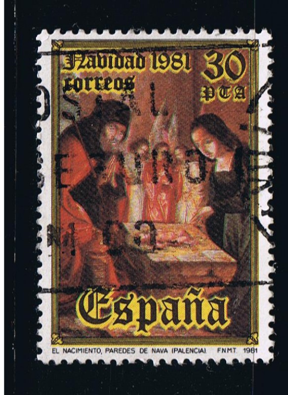 Edifil  2634  Navidad´81  