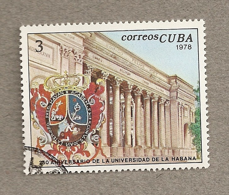 250 Aniv. Universidad de la Habana