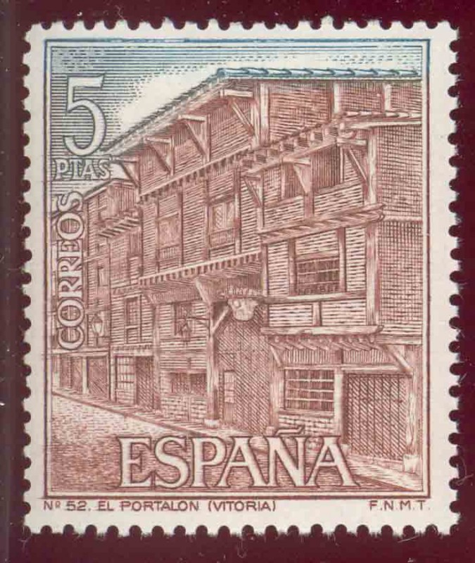 1970 Serie turística. El Portalon (Vitoria) - Edifil:1987