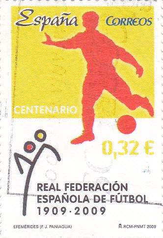 100 años real federación española de futbol 1909-2009