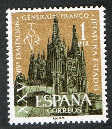 1373- XXV aniversario de la exaltación del General Franco a la Jefatura del Estado.