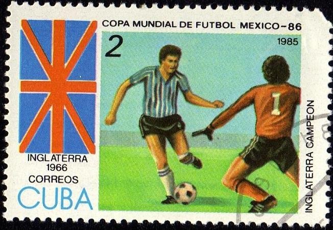 Copa Mundial de Futbol Mexico-86.- INGLATERRA