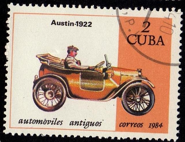 Automoviles Antiguos.- Austin 1922