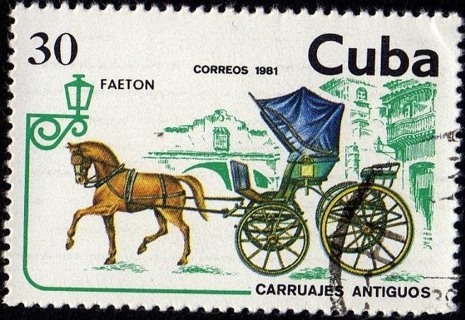 Carruajes Antiguos .- FAETON