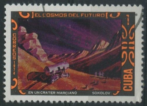 El Cosmos del Futuro - En un crater marciano