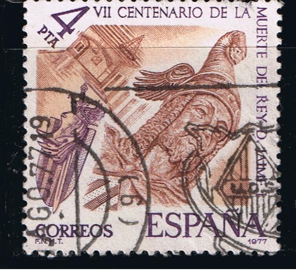 Edifil 2397  VII Cente. de la muerte de Don Jaime I.  