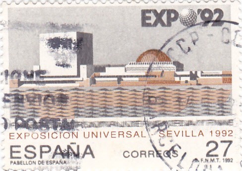 EXPO-92  pabellón de españa