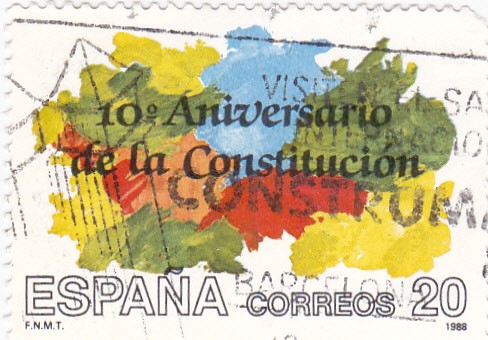 10º aniversario de la constitución