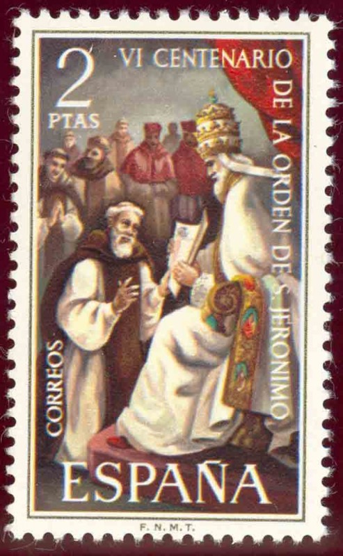 1973 VI Aniversario Orden de San Jeronimo - Edifil:2158