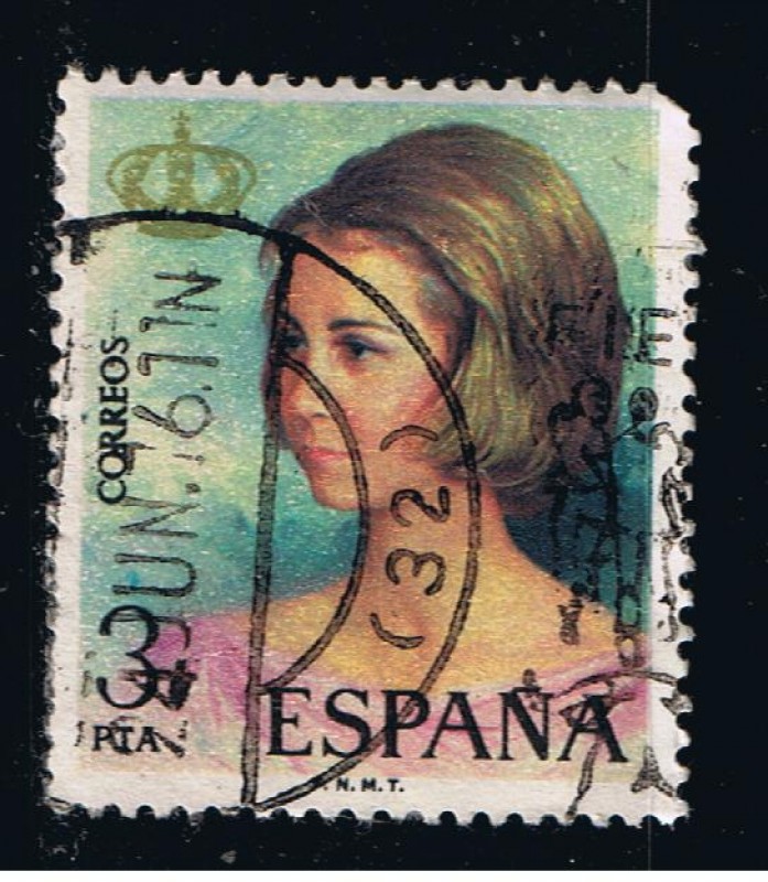 Edifil  2303  Don Juan Carlos I y Doña Sofía, Reyes de España.  