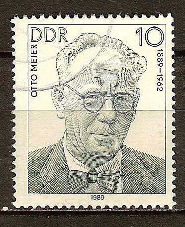 Las personalidades socialistas.Otto Meier 1889-1962(DDR).